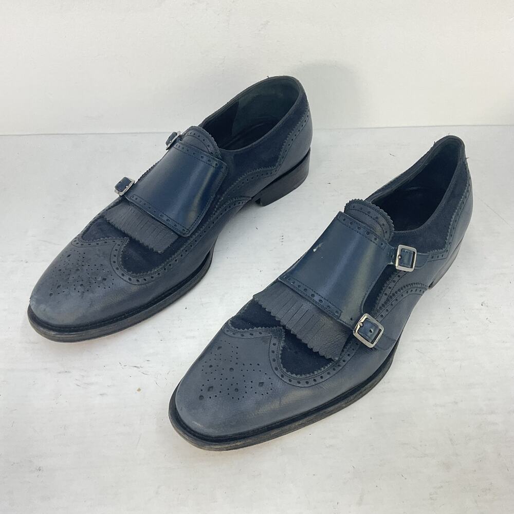 Salvatore Ferragamo Blue leather Shoes - Picture 2 of 5